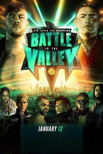 NJPW Battle in the Valley 2024 film afişi