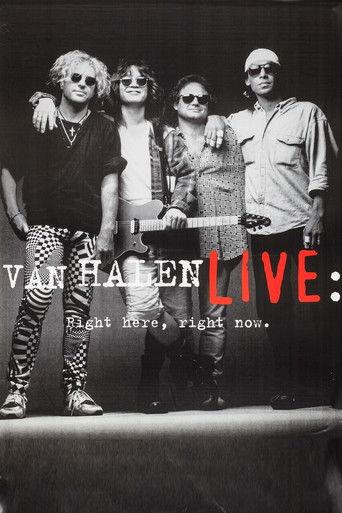 Van Halen - Live: Right Here, Right Now film afişi