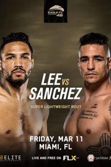 Eagle FC 46: Lee vs. Sanchez film afişi