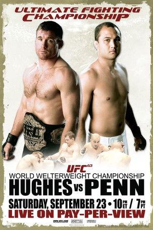 UFC 63: Hughes vs. Penn film afişi