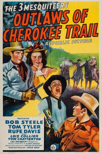 Outlaws of Cherokee Trail film afişi