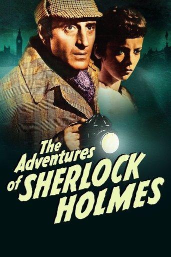 The Adventures of Sherlock Holmes film afişi