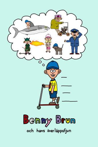 Benny Brun och hans överläppsfjun film afişi