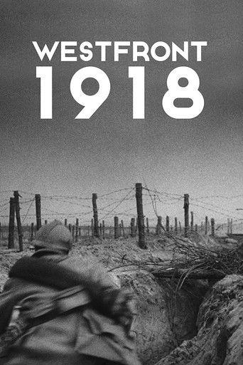Westfront 1918 film afişi