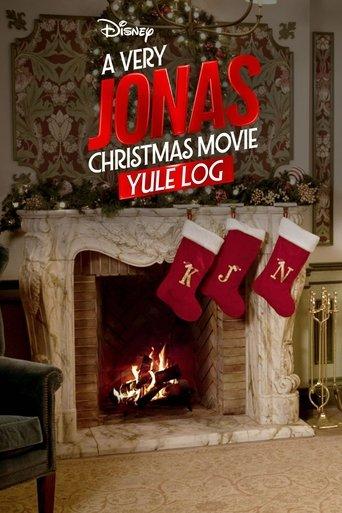 A Very Jonas Christmas Movie Yule Log film afişi