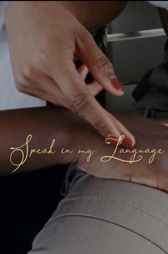 Speak in my Language film afişi