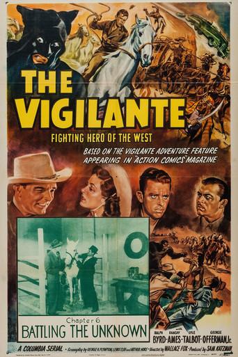The Vigilante: Fighting Hero of the West film afişi