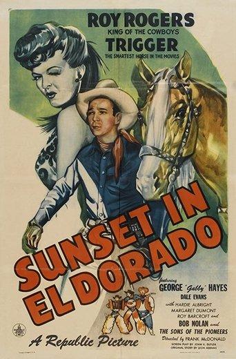 Sunset in El Dorado film afişi