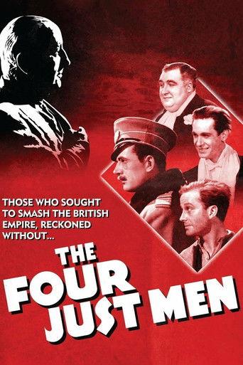 The Four Just Men film afişi