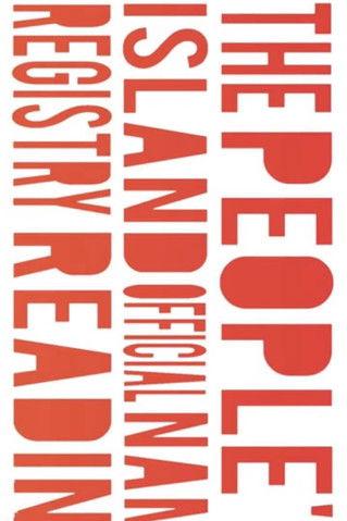 The People's Island Official Name Registry Reading film afişi