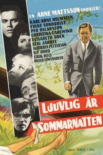 Ljuvlig är sommarnatten film afişi