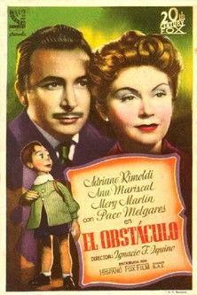 El obstáculo film afişi