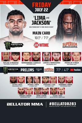 Bellator 283: Lima vs. Jackson film afişi