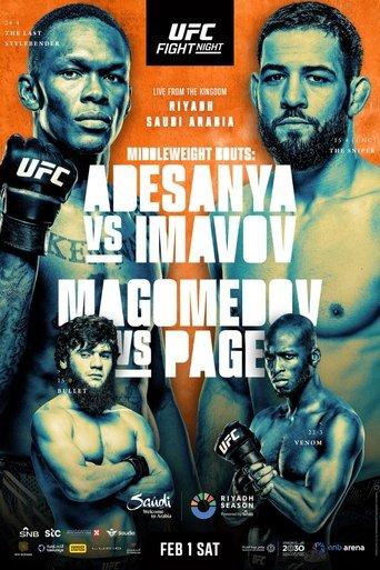 UFC Fight Night 250: Adesanya vs. Imavov film afişi