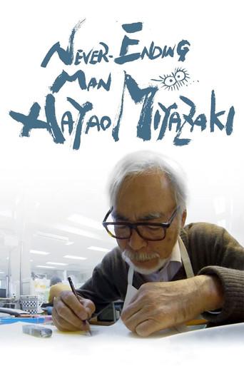 Never-Ending Man: Hayao Miyazaki film afişi