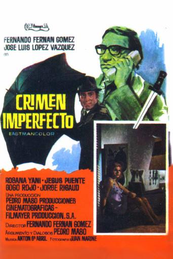 Crimen imperfecto film afişi