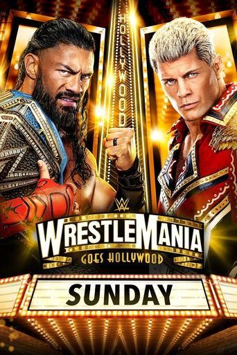 WrestleMania 39 Sunday film afişi