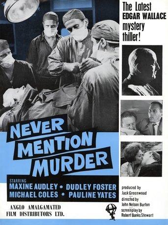 Never Mention Murder film afişi