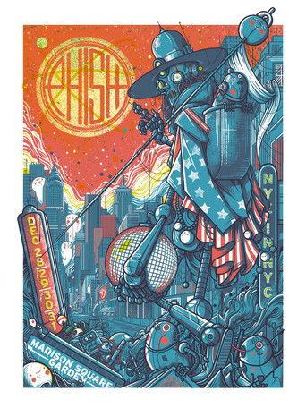 Phish 2016-12-31 Madison Square Garden, New York, NY film afişi