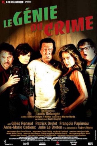 Le génie du crime film afişi