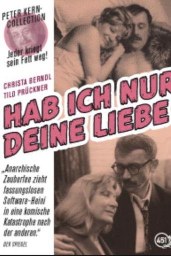 Hab' ich nur deine Liebe film afişi