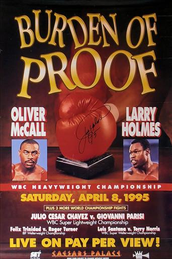 Oliver McCall vs. Larry Holmes film afişi