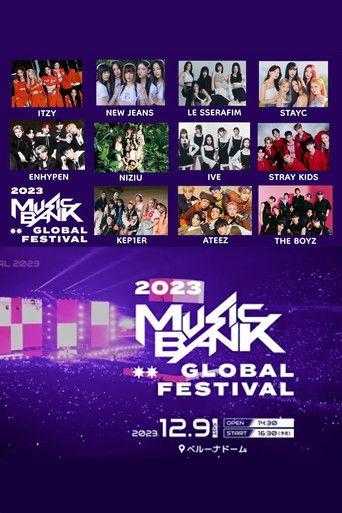 2023 KBS Music Bank Global Festival film afişi