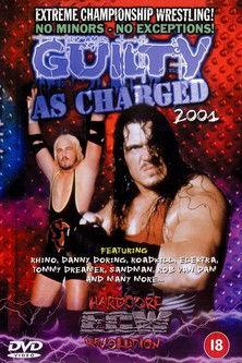ECW Guilty as Charged 2001 film afişi