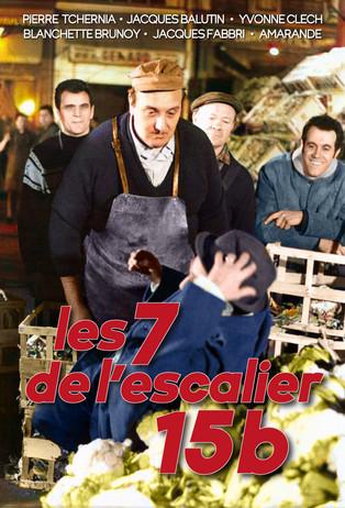 Les Sept de l'escalier 15 dizi afişi