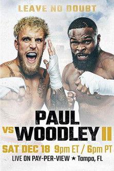 Jake Paul vs. Tyron Woodley II film afişi
