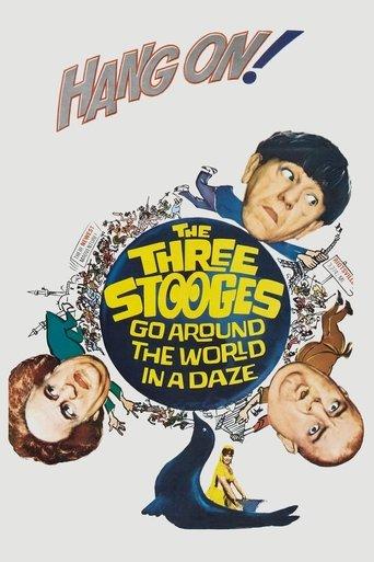 The Three Stooges Go Around the World in a Daze film afişi