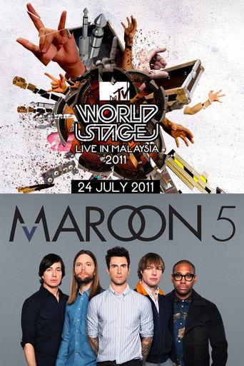 Maroon 5: MTV World Stage film afişi
