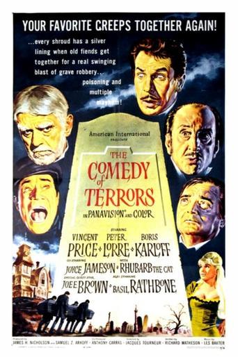 The Comedy of Terrors film afişi