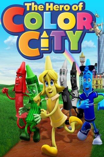 The Hero of Color City film afişi