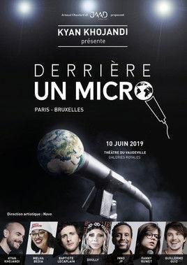Derrière un micro - Paris-Bruxelles film afişi