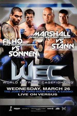 WEC 33: Marshall vs. Stann film afişi