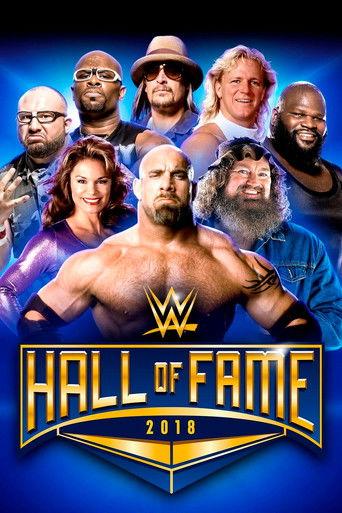 WWE Hall of Fame 2018 film afişi