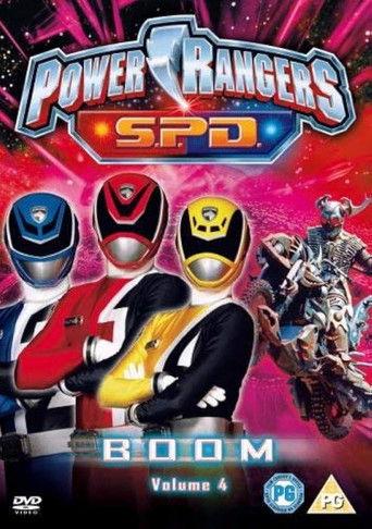 Power Rangers S.P.D.: Boom film afişi