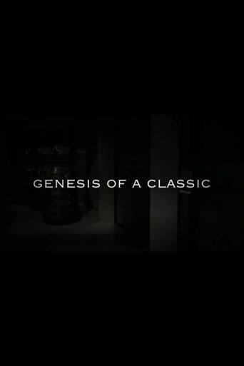 Genesis of a Classic film afişi