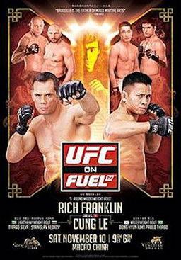 UFC on Fuel TV 6: Franklin vs. Le film afişi