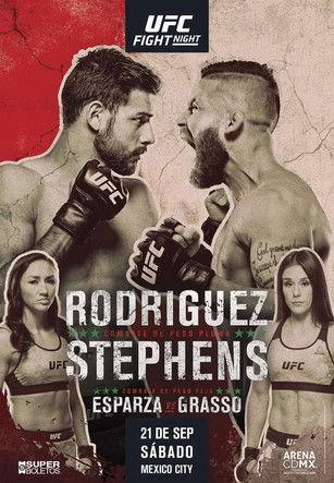 UFC Fight Night 159: Rodriguez vs. Stephens film afişi