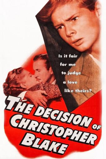 The Decision of Christopher Blake film afişi