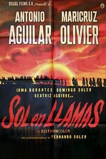 Sol en llamas film afişi