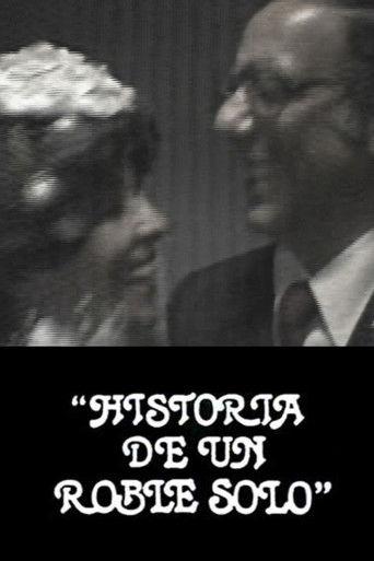 Historia de un roble solo film afişi