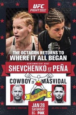 UFC on Fox 23: Shevchenko vs. Peña film afişi