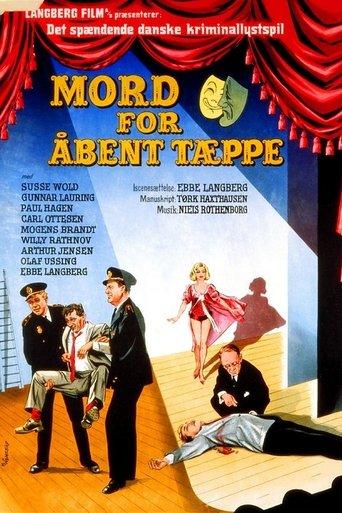 Mord for åbent tæppe film afişi
