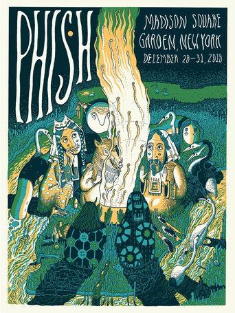 Phish 2018-12-31 Madison Square Garden, New York, NY film afişi