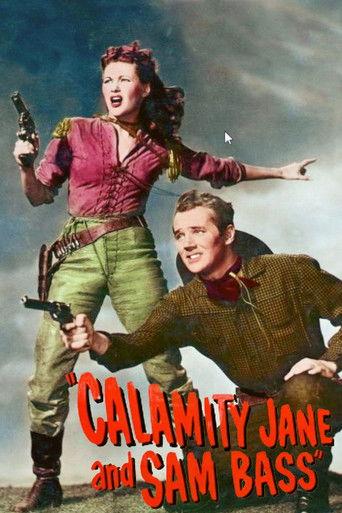 Calamity Jane and Sam Bass film afişi