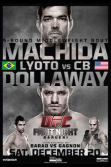 UFC Fight Night 58: Machida vs. Dollaway film afişi