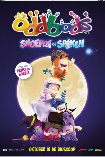 Oddbods snoepen of spoken film afişi
